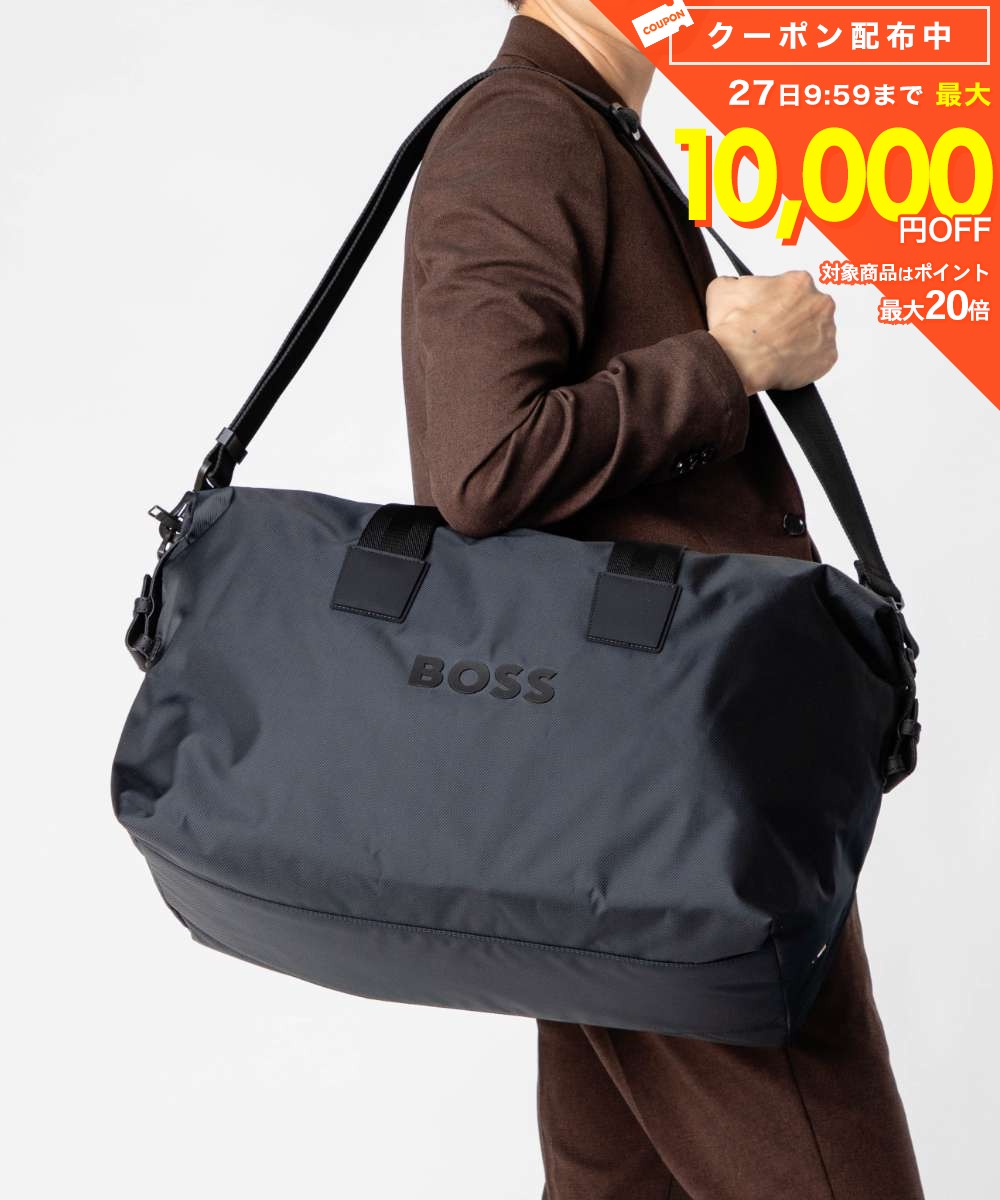 樂天商城 - ヒューゴボス HUGO BOSS Catch 3.0 Holdall キャッチ 3.0 ホールドオール 50511942 ボストンバッグ ロゴ メンズ バッグ CATCH_3.0_NS_ZIP
