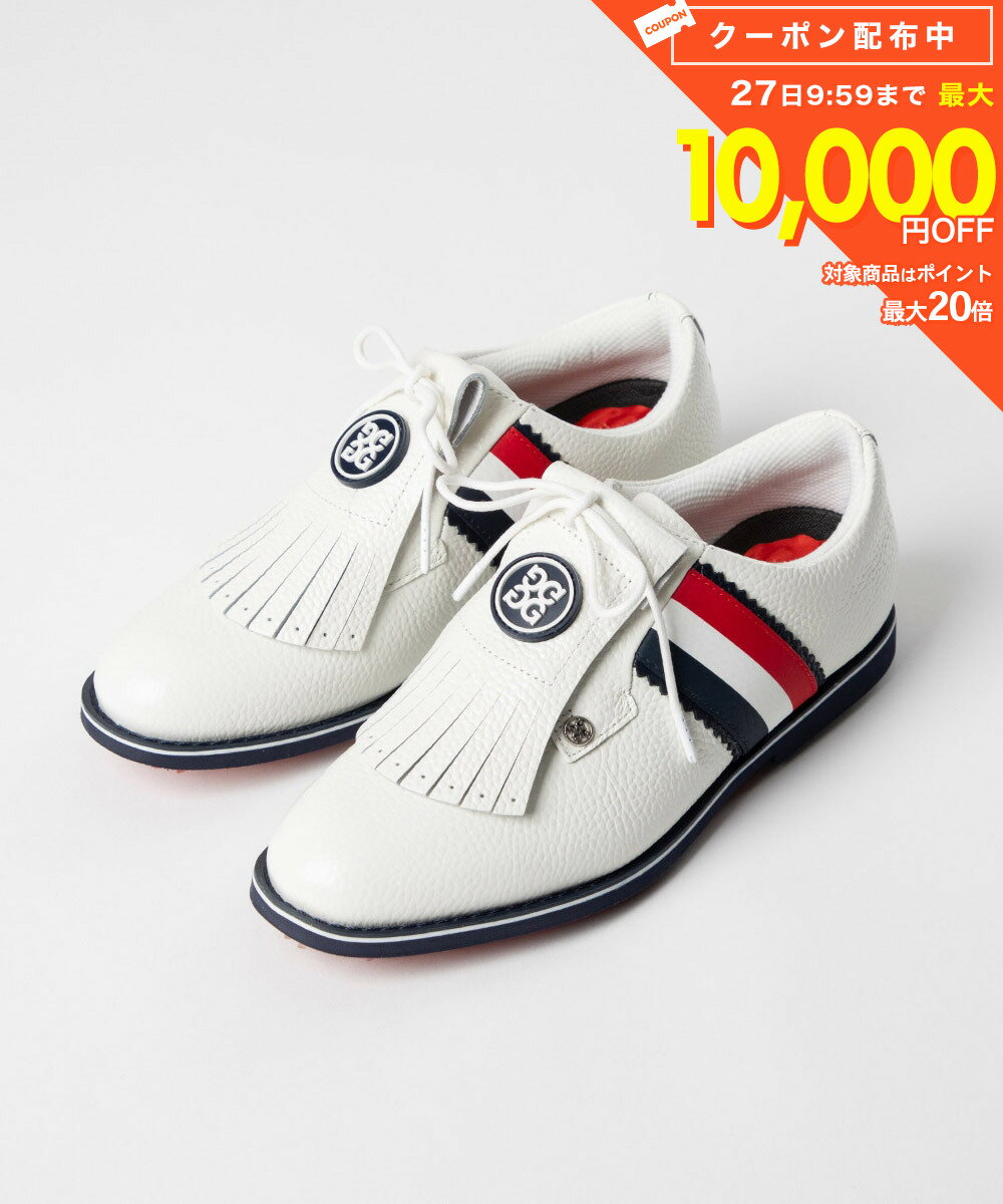 樂天商城 - ジーフォア G/FORE G4LA23EF13 シューズ KILTIE GALLIVANTER GOLF SHOE レディース ゴルフ雑貨 キルティ ガリヴァンター ゴルフシューズ スニーカー レザー レースアップ 快適性 ジーフォー G FORE サポート スノー 23.0〜25.5cm