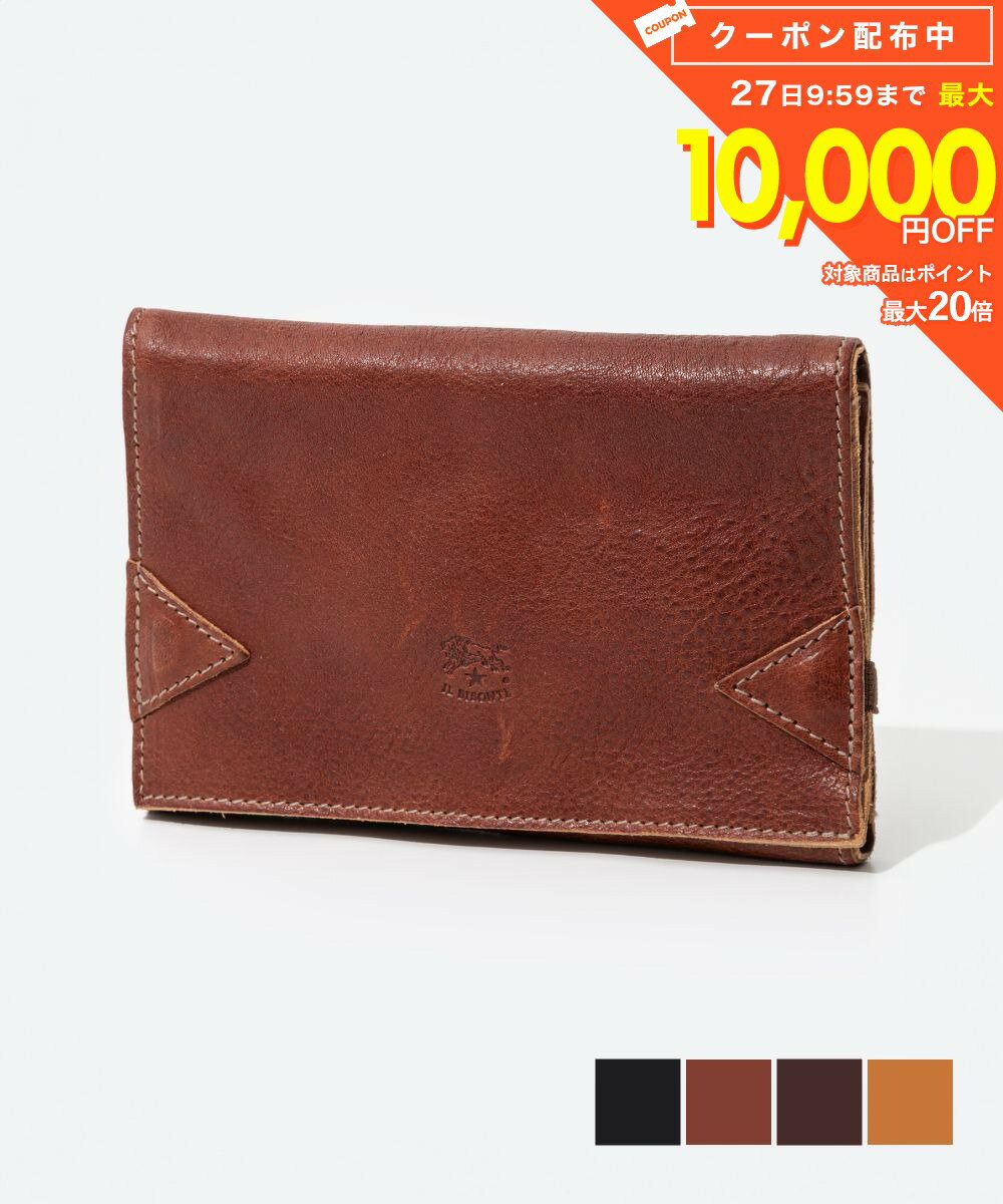 樂天商城 - イル ビゾンテ IL BISONTE SMW002 PO0001 三つ折り財布 Medium Wallet Classic メンズ レディース 財布 レザー ウォレット コンパクト 本革 折り畳み ブランド おしゃれ プレゼント ギフト シンプル 誕生日 記念 お祝い ブラック セピア カフェ ナチュラル