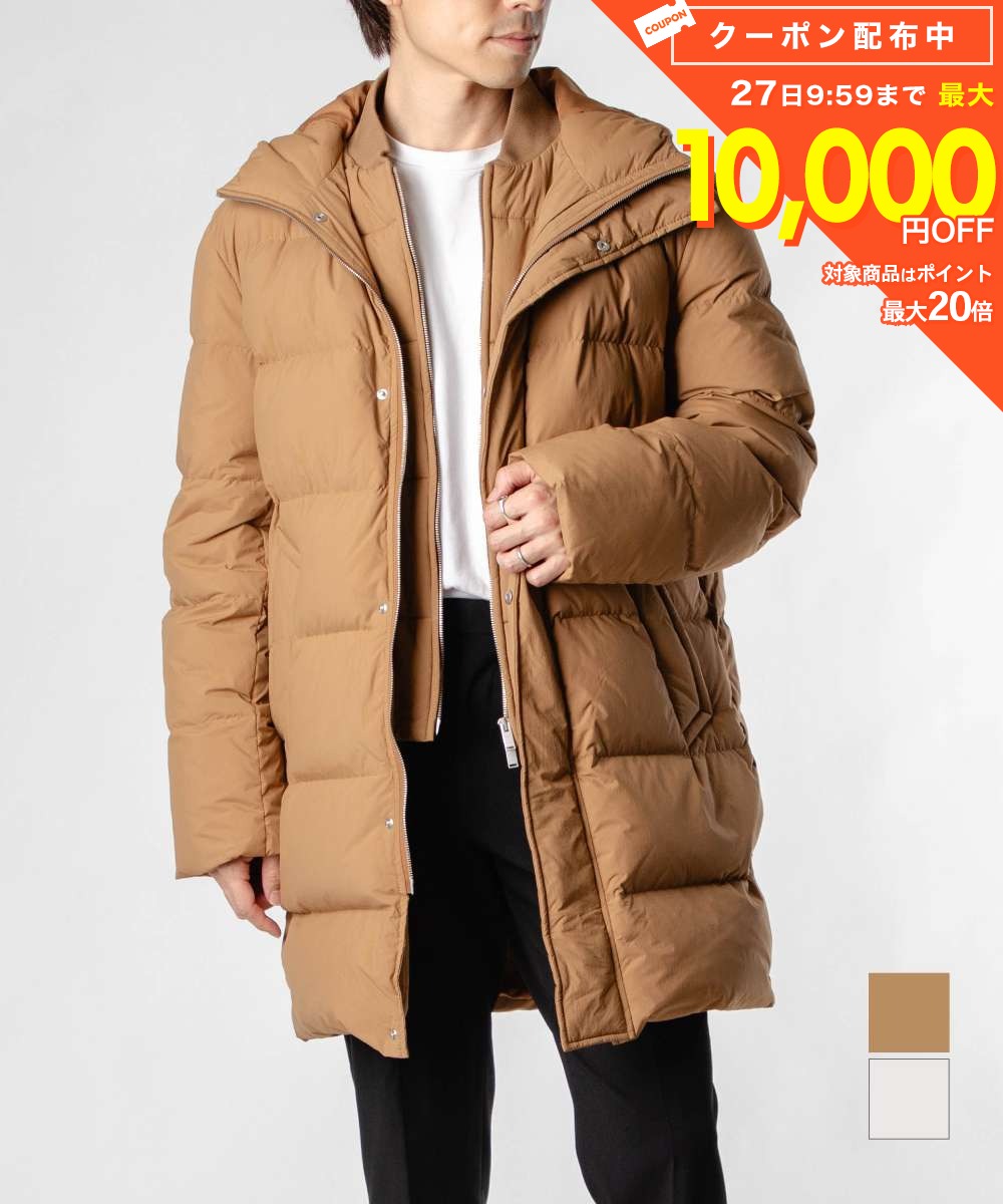 樂天商城 - ラルディーニ LARDINI IVKORY IVC63632 ダウンジャケット DOWN JACKET メンズ アウター アウトドア ビジネス カジュアル 防寒着 秋冬 ネイビー×ホワイト ベージュ S M L