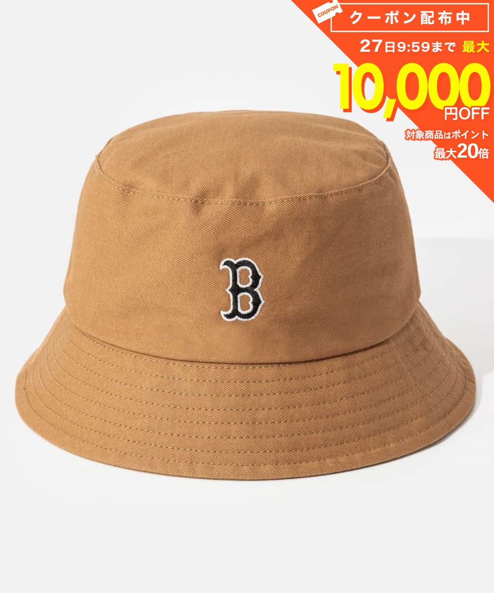 樂天商城 - エムエルビーコリア MLB Korea ROOKIE BUCKET HAT ルーキー バケット ハット BOSTON REDSOX ボストンレッドソックス 3AHT7702N バケットハット ユニセックス 帽子