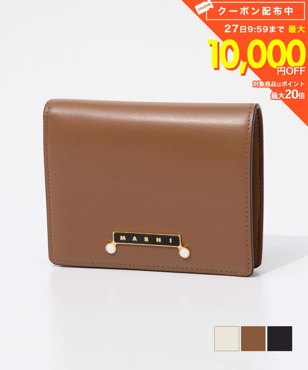 樂天商城 - マルニ MARNI ENVELOPE WALLET エンベロープ ウォレット PFMO0134U0 P6948 二つ折り財布 レディース 財布 小物