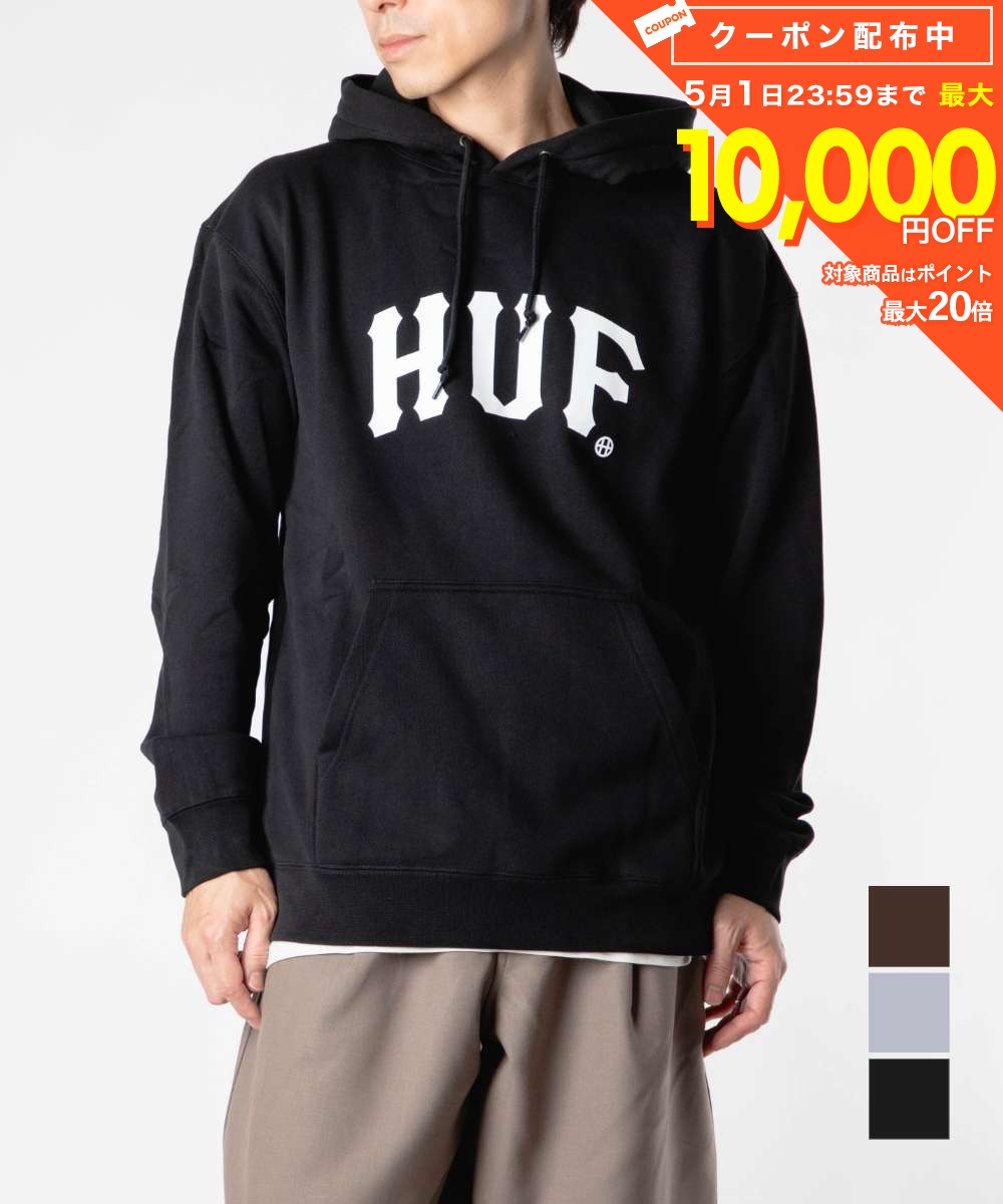 樂天商城 - ハフ HUF ARCH P/O HOODIE アーチ フーディー PF00759 パーカー プルオーバー ロゴ メンズ レディース トップス