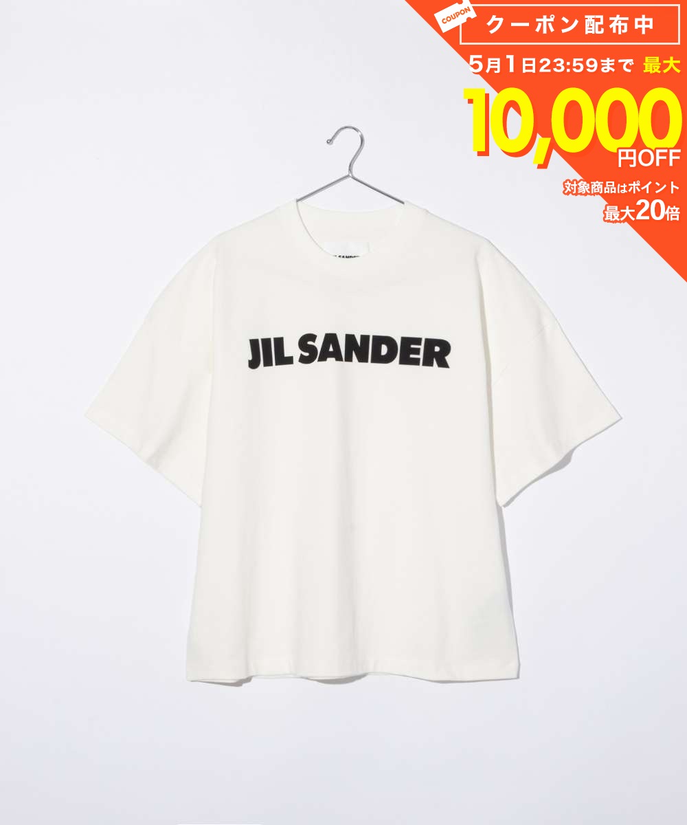 樂天商城 - ジルサンダー JIL SANDER J21GC0001 J45148 Tシャツ メンズ トップス 半袖 クルーネック ロゴT コットン カットソー
