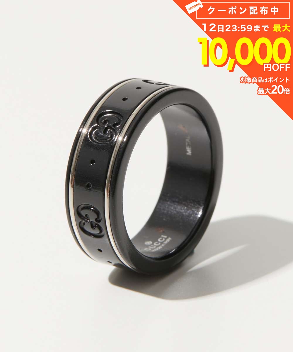 gucci///////////////\\\\\\\\\\\\\\\\\\\\\\\\\\\\\\\' - グッチ GUCCI 225985 I19A1 リング ICON THIN BAND IN 18KT WHITE GOLD AND BLACK SYNTHETIC CORUNDUM メンズ レディース アクセサリー 指輪 シンバンド ホワイトゴールド アイコン ギフト プレゼント エレガント お祝い 記念 おしゃれ クリスマス 13 14 15 16 17
