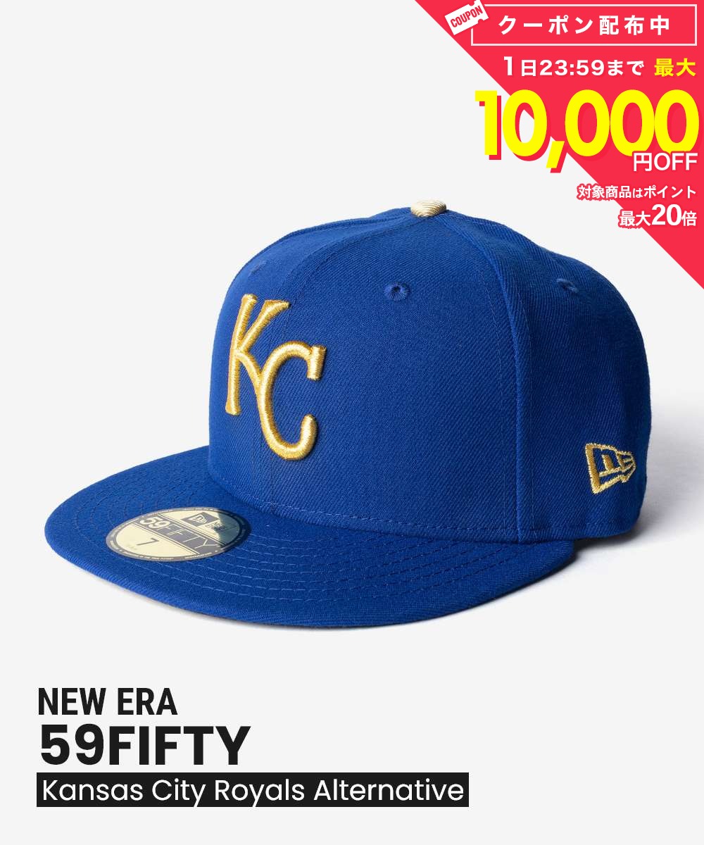 Rakuten - ニューエラ NEW ERA 59FIFTY 5950 フィフティー ナイン フィフティー MLB Authentic Collection Kansas City Royals Alternative カンザスシティ ロイヤルズ オルタネイト オーセンティック コレクション 70346370 キャップ フラットバイザー MLB 野球 ユニセックス 帽子