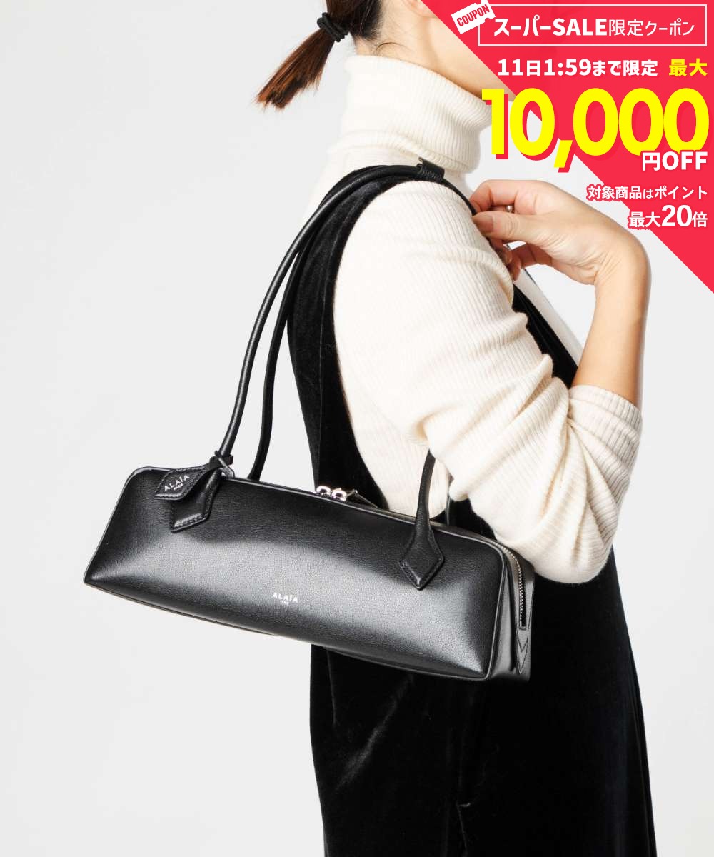 Rakuten - MAX26%OFF! アライア ALAIA LE TECKEL ル テケル MEDIUM GOAT LEATHER BAG ミディアム ゴートスキン ショルダーバッグ AA1S06033CA212 レザー レディース バッグ