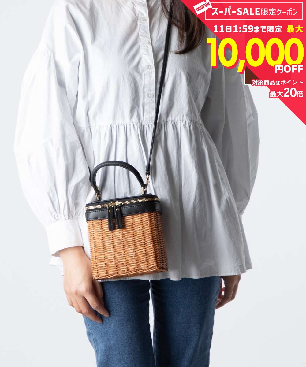  MAX20%OFF! バグマティ THE BAGMATI BBK23-SS02 ショルダーバッグ WICKER レディース バッグ かごバッグ ハンドバッグ 斜め掛け ポシェット 2way ウィッカー レザー バニティ プレゼント 肩掛け お出かけ