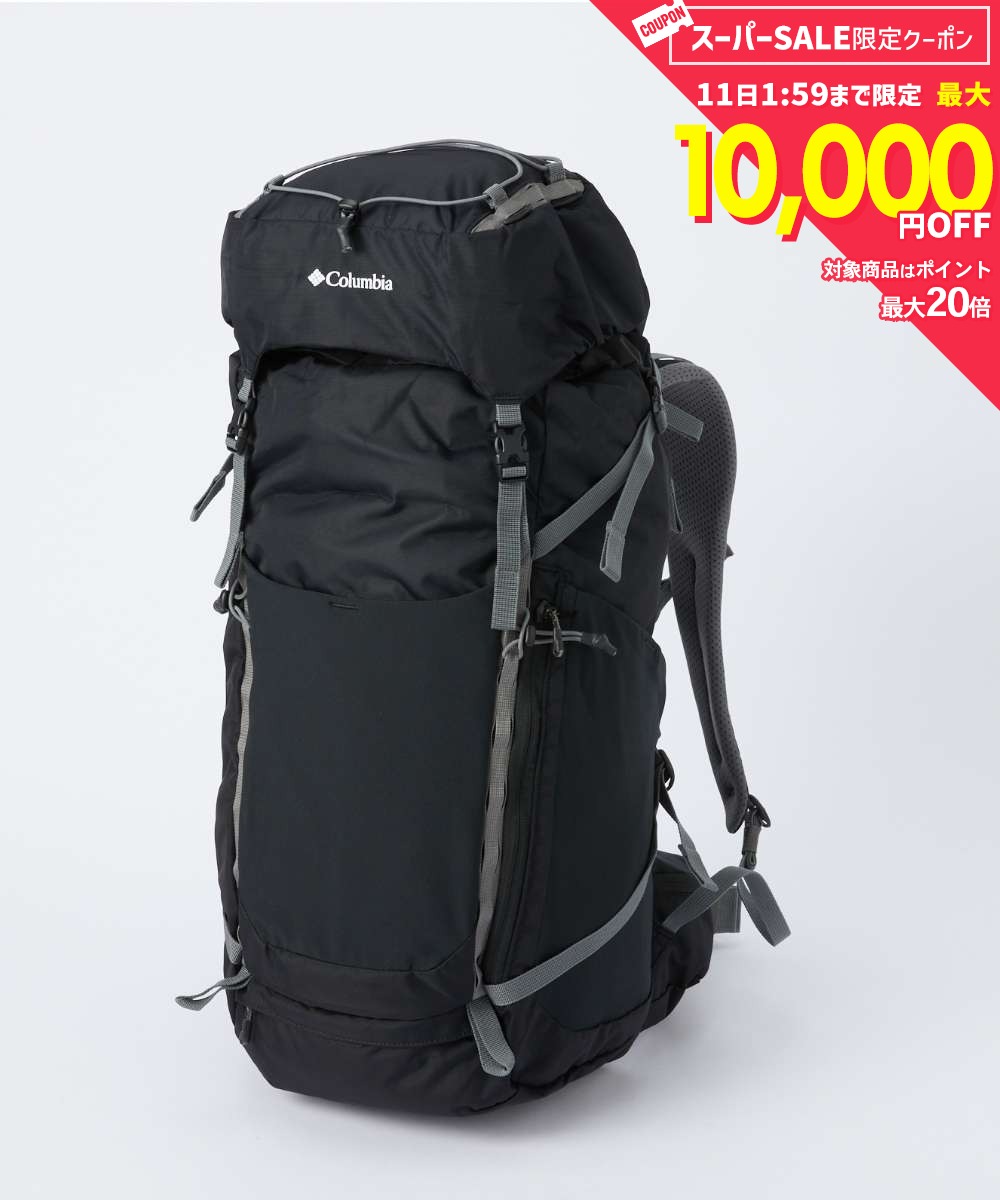 Rakuten - MAX10%OFF! コロンビア Columbia 1932731 バックパック メンズ レディース バッグ リュックサック ニュートン リッジ Newton Ridge 36L Backpack お出かけ カジュアル 登山 アウトドア ハイキング キャンプ 出張 ギフト プレゼント 記念 ブラック 36L