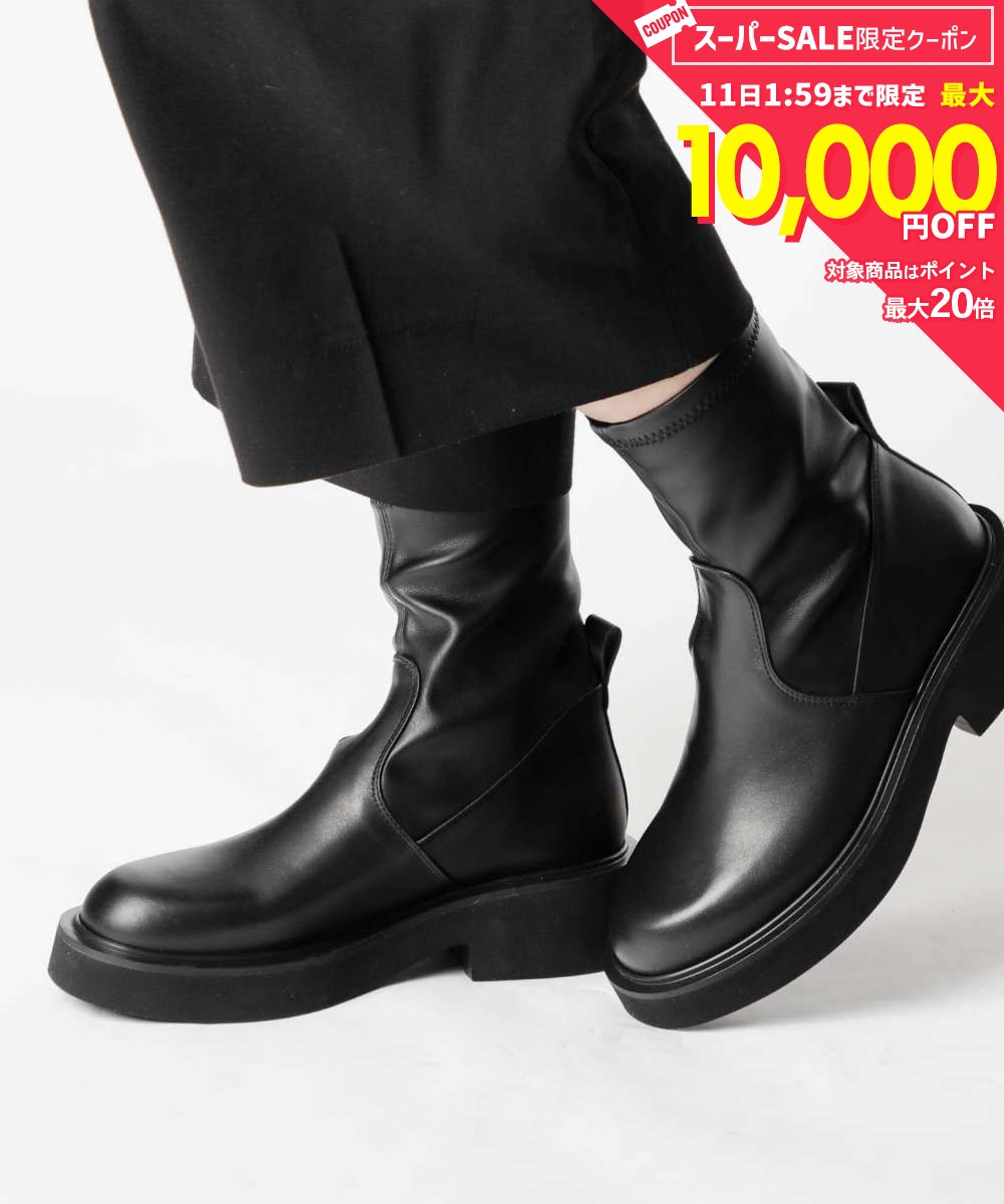 Rakuten - 【5日限定★エントリーで最大100％ポイントバック！当選確率1/2 】 MAX12%OFF! ファビオルスコーニ FABIO RUSCONI MQN 2606 VITTELLO/SAUDI ブーツ レディース シューズ ブラック
