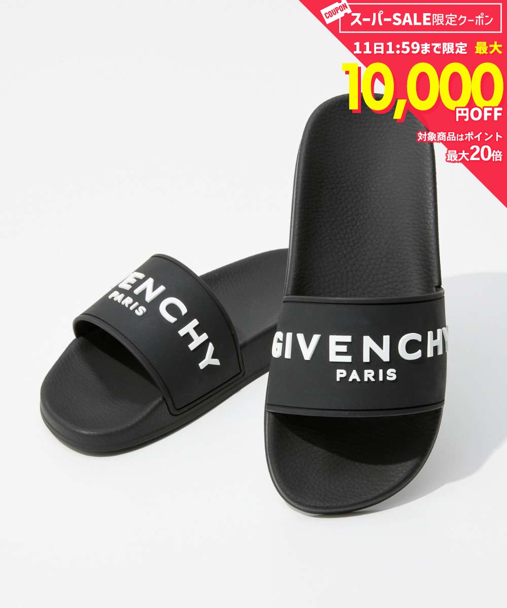 Rakuten - MAX12%OFF! ジバンシィ GIVENCHY SLIDE FLAT SANDALS スライド フラット サンダル BE3004E1UM シャワーサンダル サンダル レディース シューズ