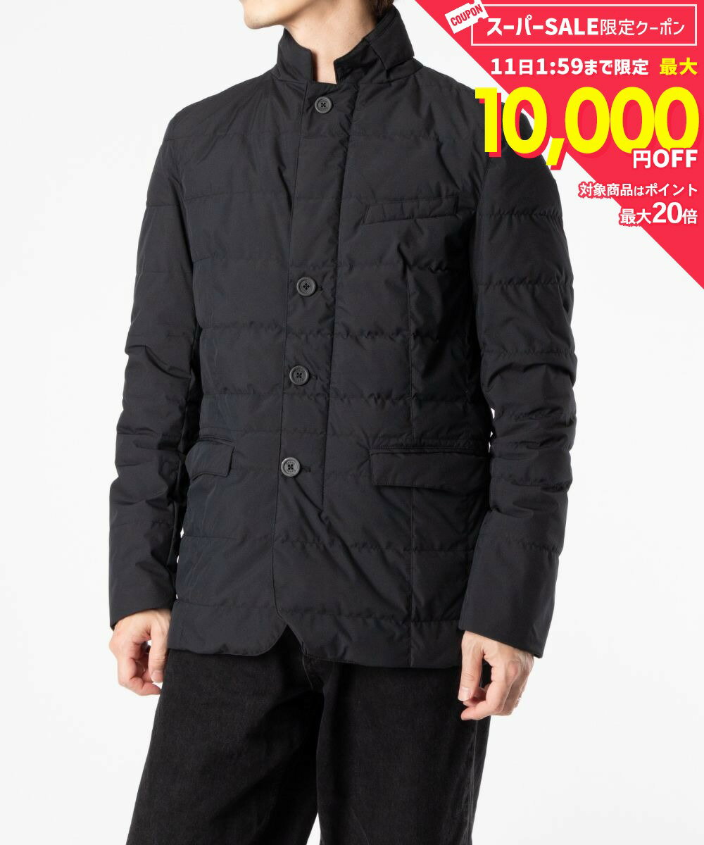 Rakuten - MAX12%OFF! ヘルノ HERNO BLAZERS ブレザー 2-LAYER WINDSTOPPER 2レイヤーウィンドストッパー ジャケット PI001237U 12840 ダウンジャケット メンズ アウター