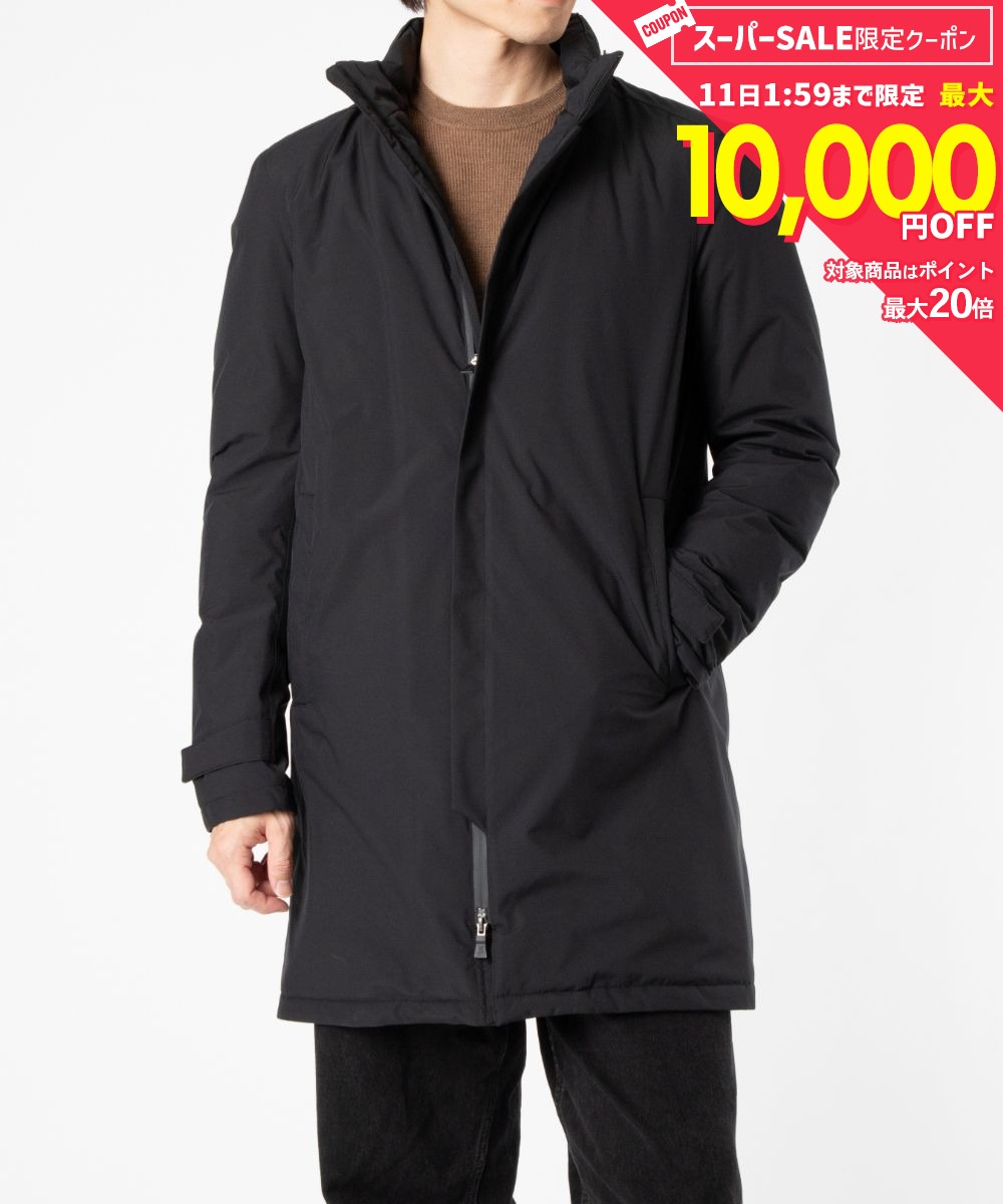 Rakuten - MAX12%OFF! ヘルノ HERNO RAINCOATS レインコート 2-LAYER WINDSTOPPER ツーレイヤーウィンドストッパー PI001241U 12840 ダウンジャケット メンズ アウター