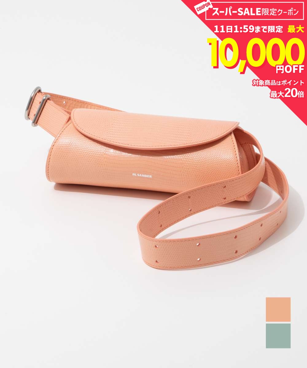 Rakuten - MAX22%OFF! ジルサンダー JIL SANDER J08WD0008 P6400 ショルダーバッグ レディース バッグ カンノーロ ミニ 本革 レザー ロゴ カジュアル クロスボディ プレゼント お祝い ハンドバッグ 斜め掛け 肩掛け お出かけ 鞄 CANNOLO MINI