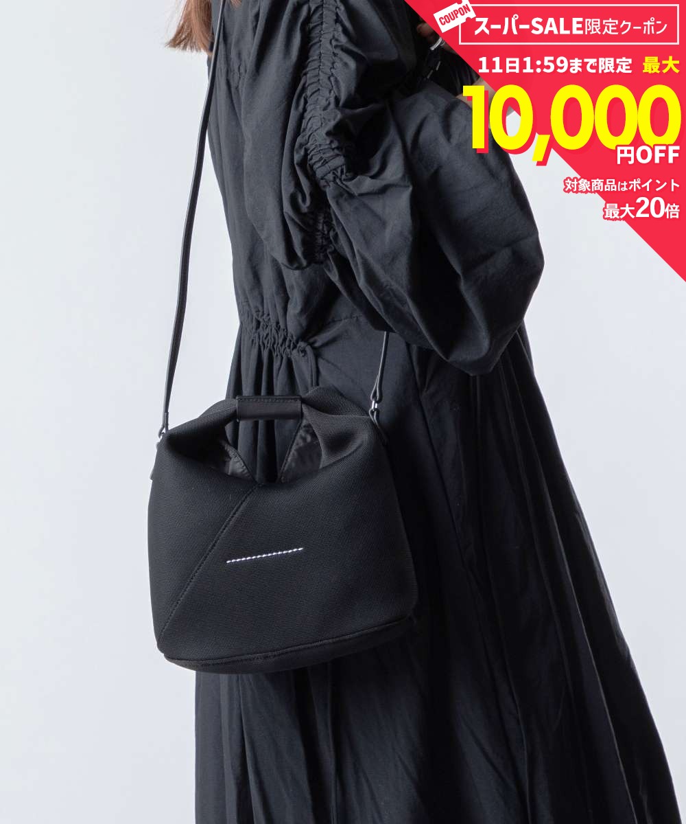 Rakuten - MAX16%OFF! エムエム6 MM6 SB6WD0026 P6414 ショルダーバッグ Japanese Crossbody Bag レディース バッグ ジャパニーズ クロスボディ ハンドバッグ メッシュ カジュアル ナンバリングロゴ ポシェット プレゼント ギフト お出かけ 鞄 ブラック
