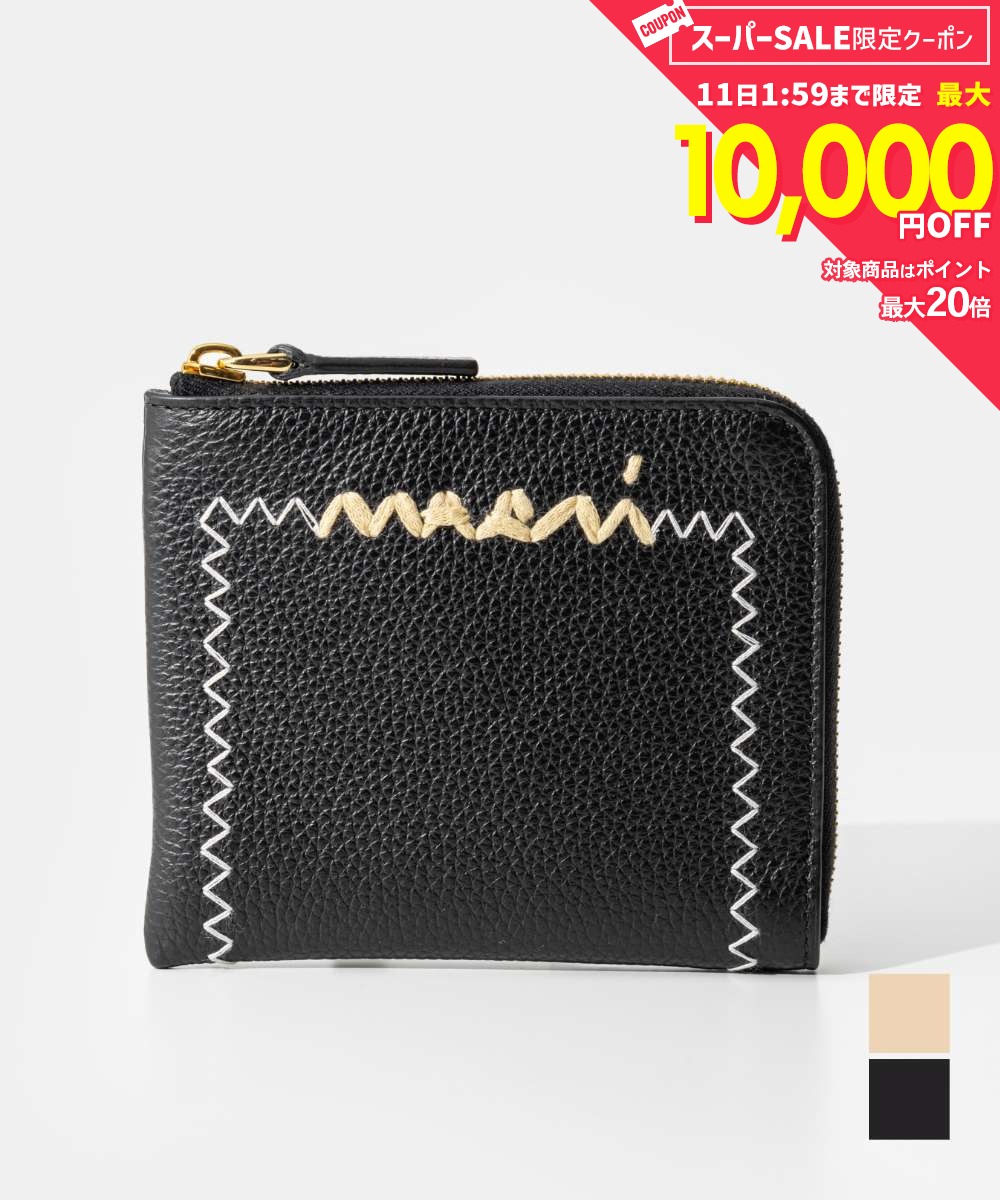 MAX12 OFF マルニ MARNI ZIP AROUND PFMO0106U2 P6533 コインケース レディース 財布 小物