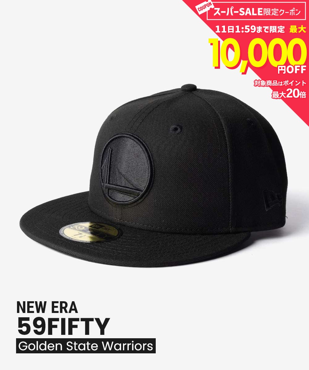 Rakuten - ニューエラ NEW ERA 59FIFTY 5950 フィフティー ナイン フィフティー Golden State Warriors Fitted Hat ゴールデンステート ウォリアーズ フィッテッド 70485984 キャップ フラットバイザー バスケ NBA ユニセックス 帽子