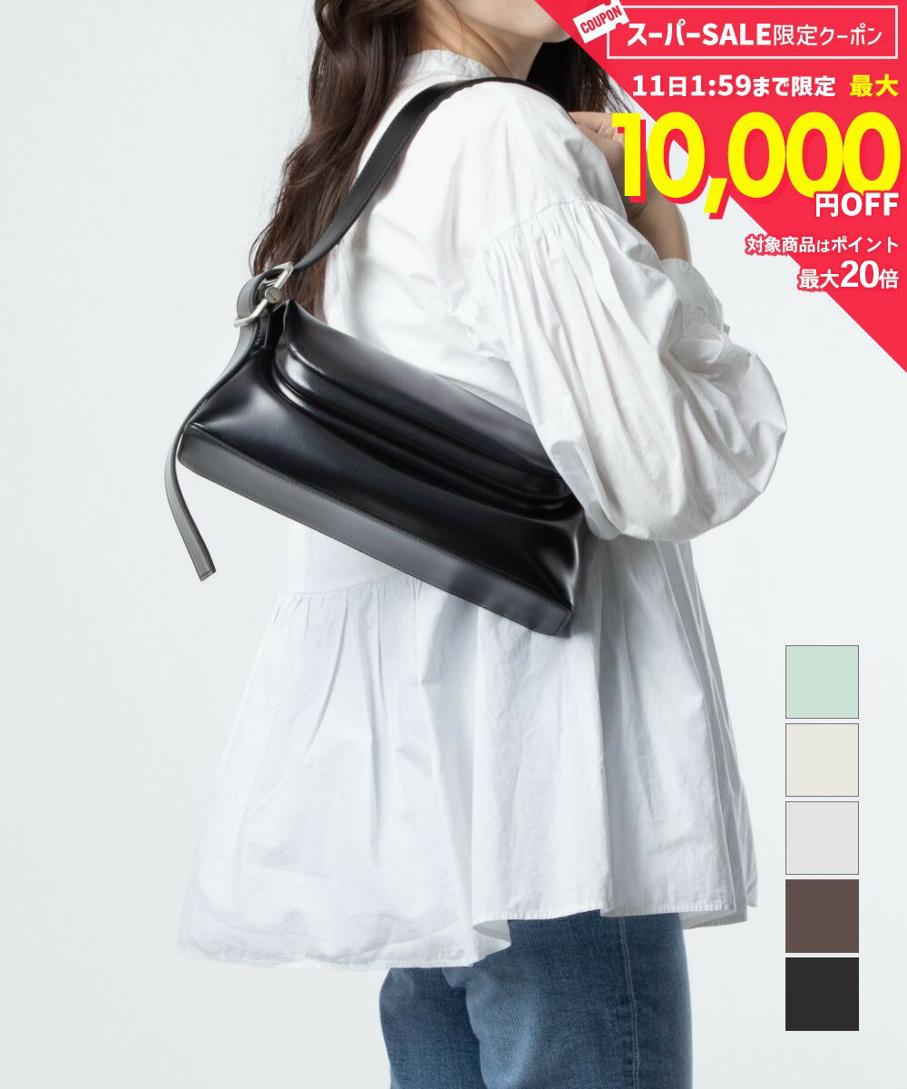  MAX10%OFF! オソイ OSOI FOLDER BROT ショルダーバッグ レディース バッグ レザー ショルダー トート 肩掛け プレゼント ギフト 本革 シンプル 鞄 誕生日 記念 ブランド ブラック チョコブラウン シルバー