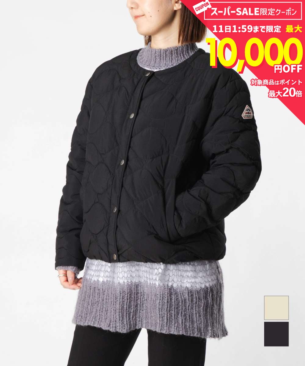 Rakuten - 【10日限定★エントリーで最大100％ポイントバック！当選確率1/2 】 MAX26%OFF! ピレネックス PYRENEX NACRE DOWN JACKET ナクル ダウンジャケット HWY012ライトダウン ショート丈 レディース アウター