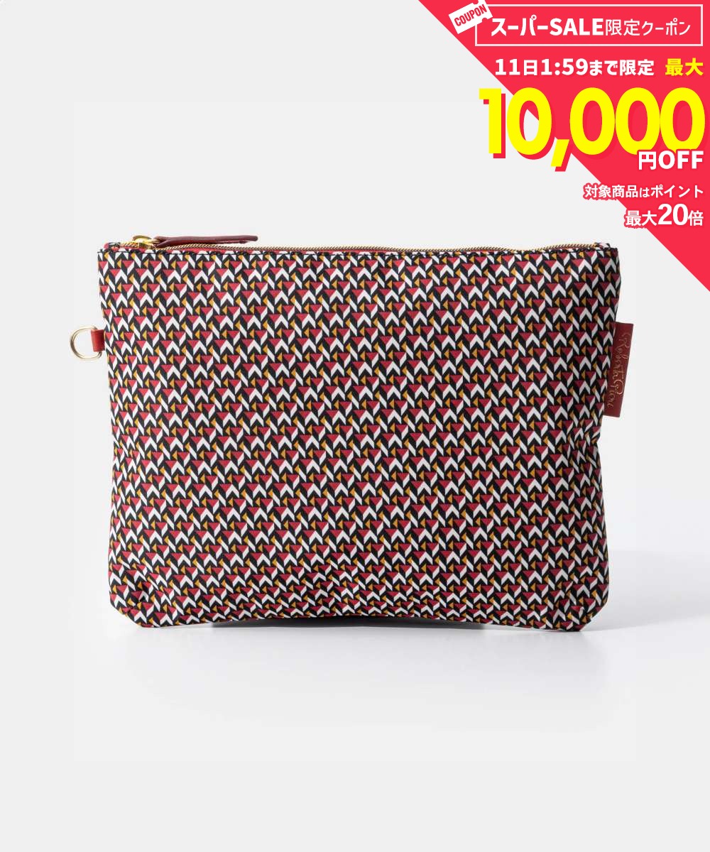 Rakuten - MAX12%OFF! ロベルタピエリ ROBERTA PIERI TATAMI FLAT POUCH タタミ ポーチ レディース 雑貨 小物