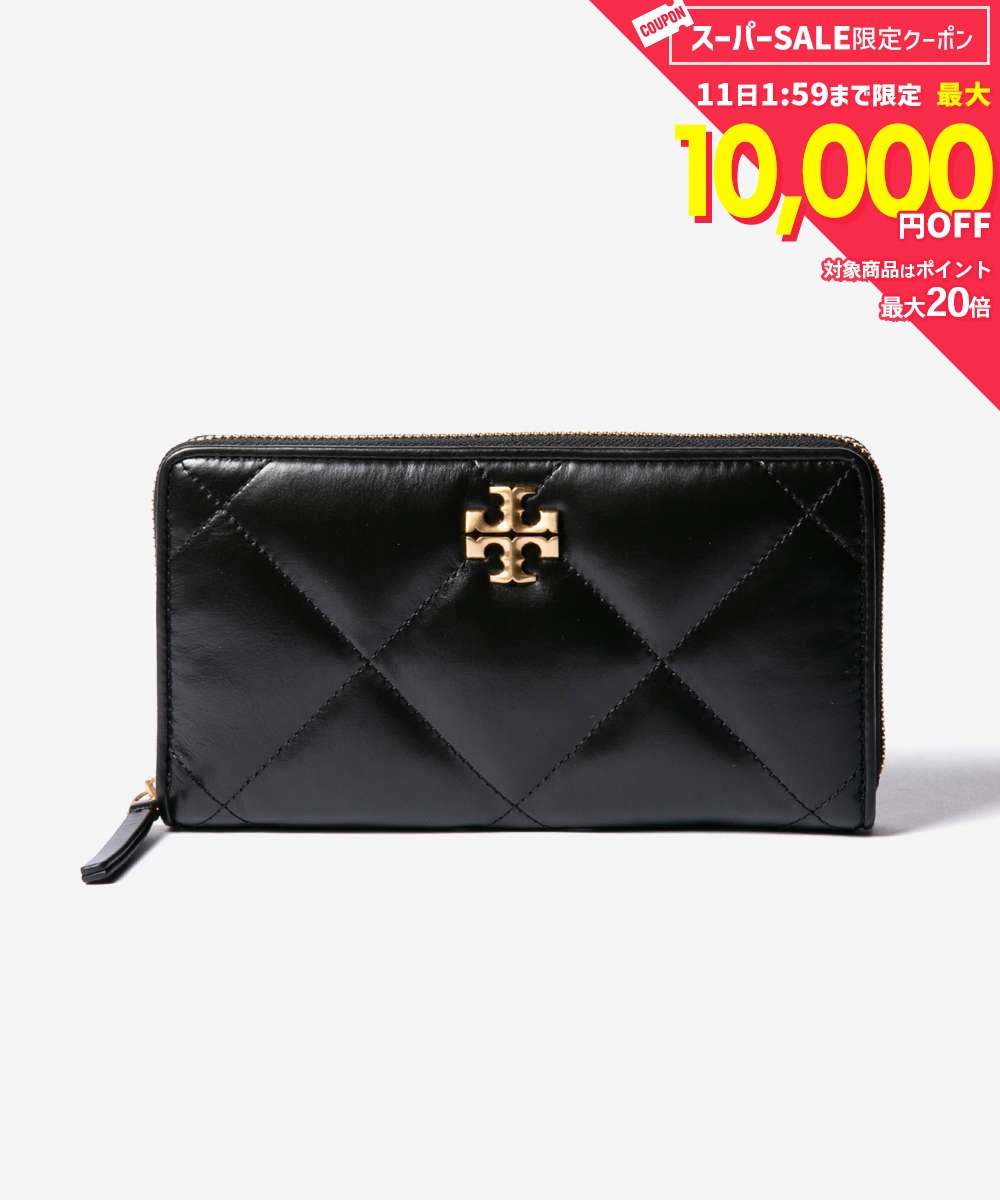 【5日限定★エントリーで最大100％ポイントバック！当選確率1/2 】 MAX12%OFF! トリーバーチ TORY BURCH Kira Diamond Quilt Zip Continental Wallet キラ ダイヤモンドキルト ジップ コンチネンタル ウォレット 154989 長財布 レディース 財布