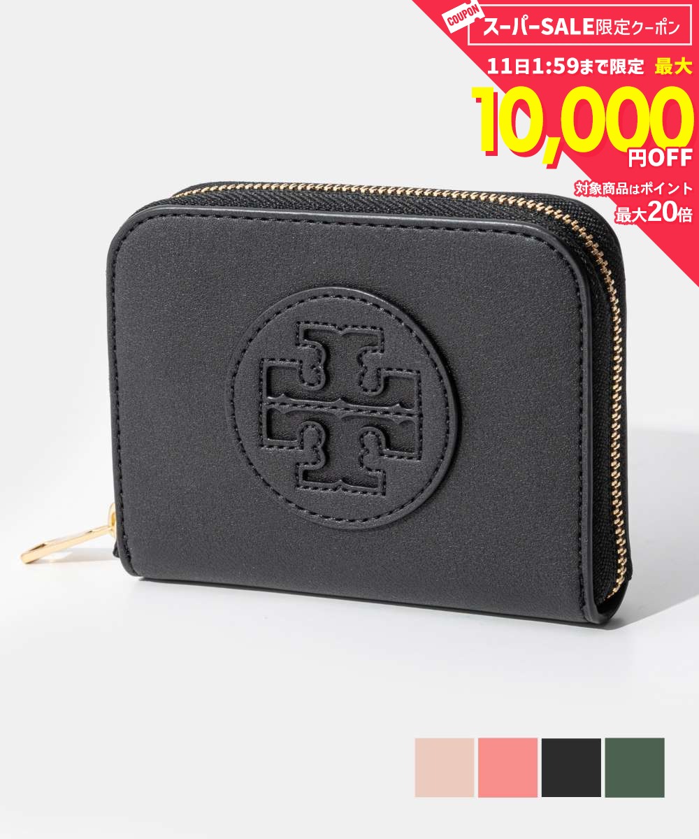 MAX12%OFF! トリーバーチ TORY BURCH Ella エラ BIO SMALL ZIP WALLET バイオ スモール ジップ ウォレット 157505 ミニ財布 レディース 財布