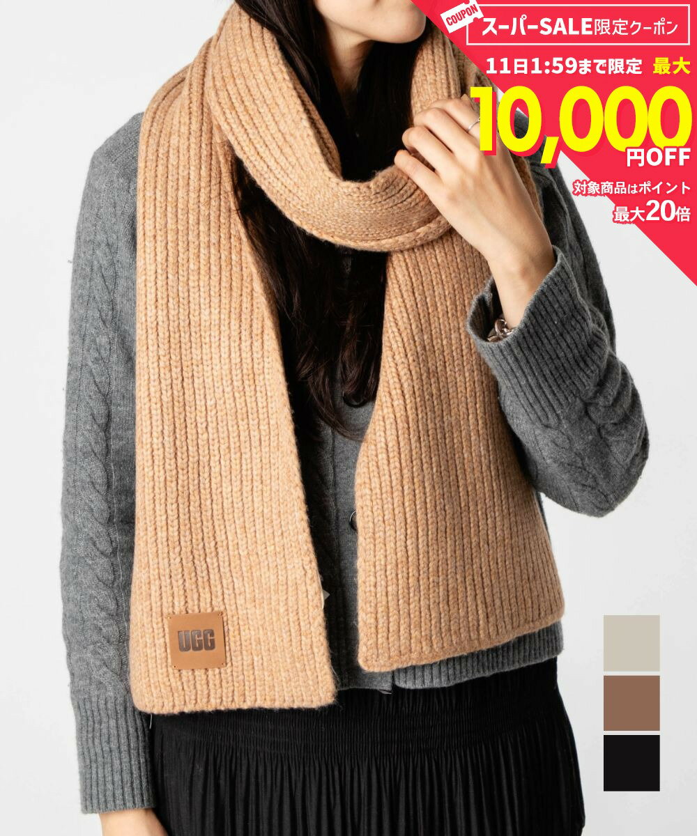 Rakuten - MAX12%OFF! アグ UGG CHUNKY RIB SCARF チャンキー リブ スカーフ 101106 マフラー ストール ユニセックス ファッション小物