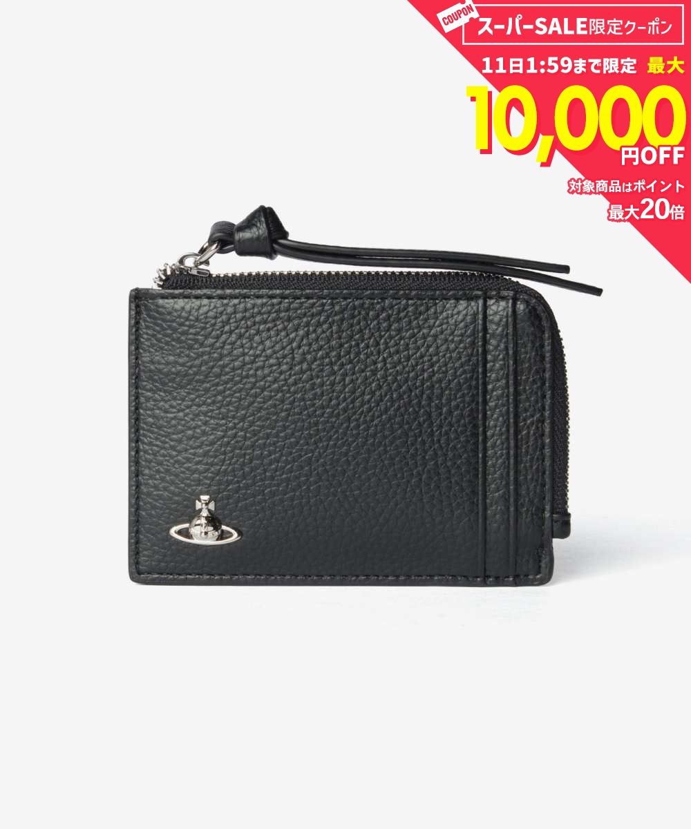 乐天商城 - MAX12%OFF! ヴィヴィアンウエストウッド Vivienne Westwood CARD HOLDER WITH ZIP カードホルダー ウィズ ジップ 5402000YU S000D カードケース レディース 財布 54020008U S000BN401