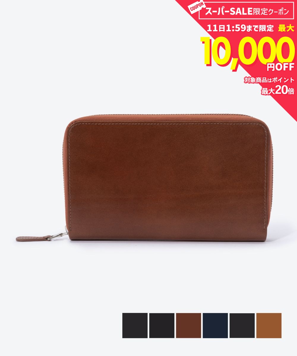 【5日限定★エントリーで最大100％ポイントバック！当選確率1/2 】 MAX12%OFF! ホワイトハウスコックス Whitehouse Cox ES1090 長財布 革財布 メンズ ZIP ROUND TRAVEL WALLET 財布 本革 プレゼント トラベルウォレット ロングウォレット レザー サドルレザー ブランド ギフ