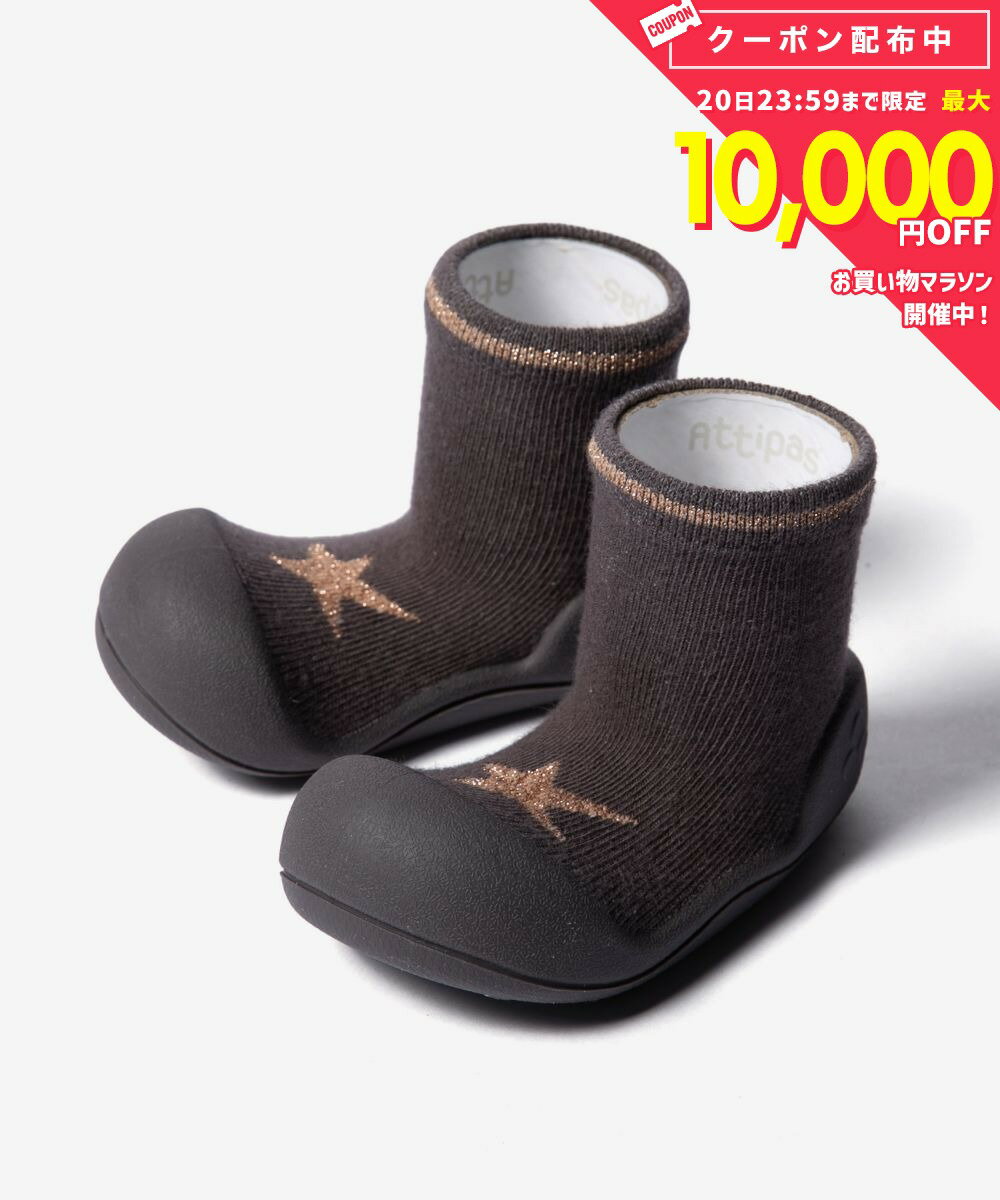 乐天商城 - アティパス ATTIPAS STAR スター A24ST ベビーシューズ ファーストシューズ 赤ちゃん 靴 ベビー キッズ