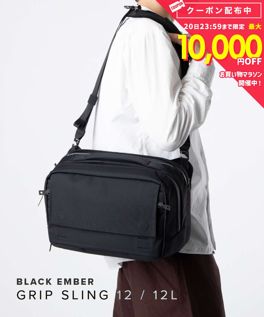乐天商城 - ブラックエンバー BLACK EMBER GRIP SLING 12 グリップスリング 12 130015 ショルダーバッグ メンズ バッグ ブラック