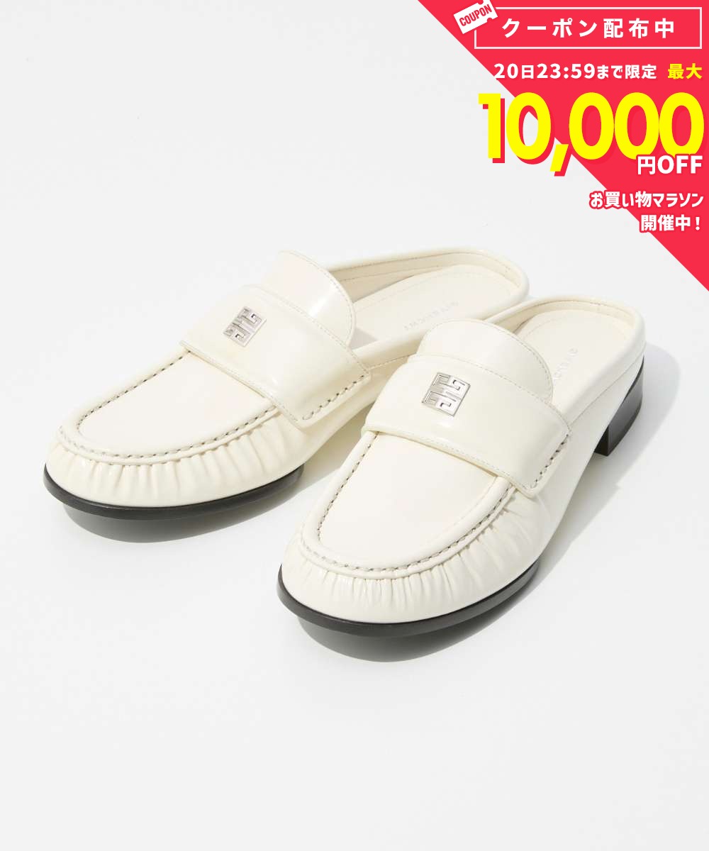 乐天商城 - ジバンシィ GIVENCHY 4G MULE ミュール BE2021E24F ローファー レディース シューズ