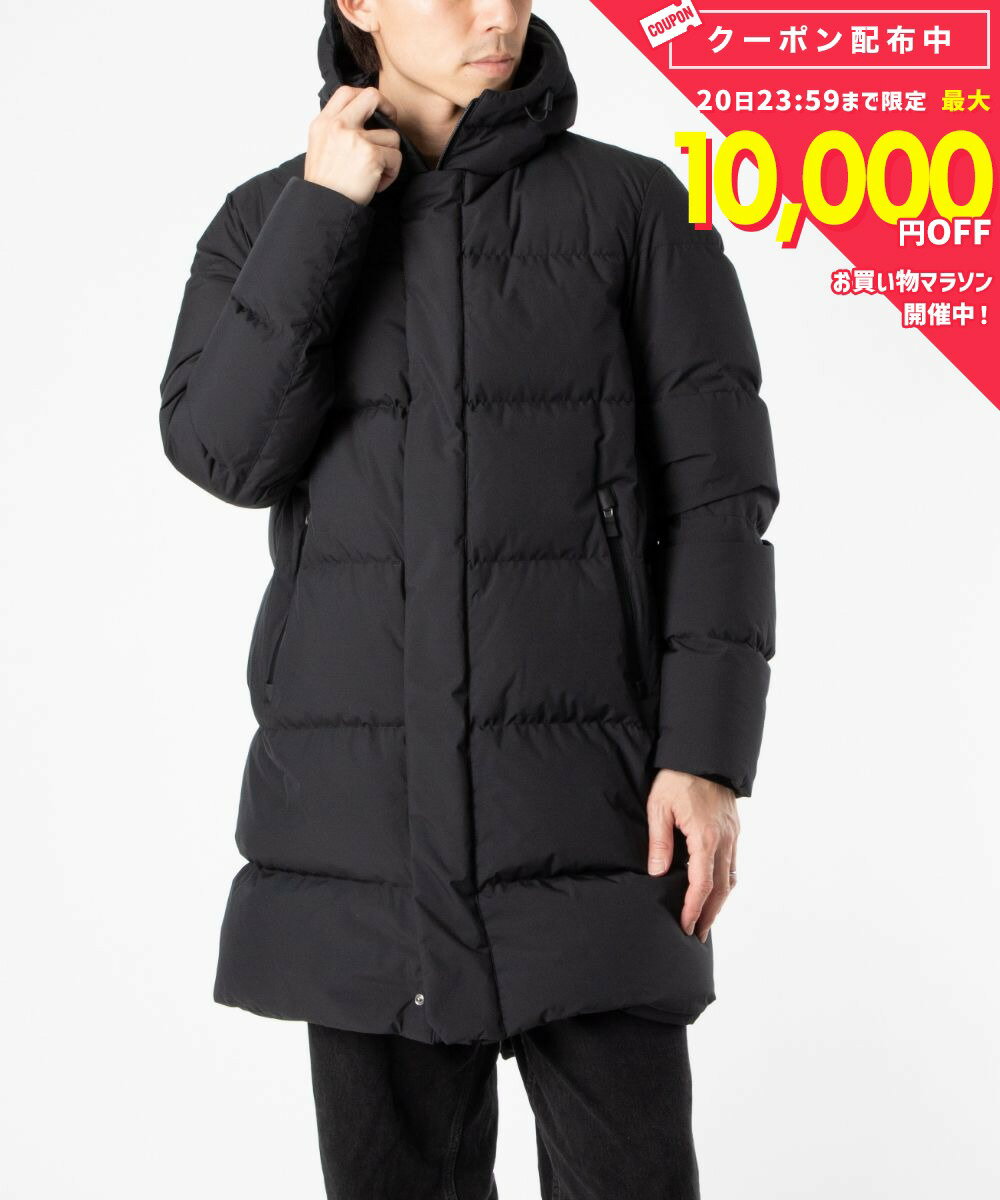乐天商城 - ヘルノ HERNO Parka & Jackets パーカ＆ジャケット LONG PARKA IN 2-LAYER WINDSTOPPER ロングパーカー ツーレイヤーウィンドストッパー PI001240U 12840 ダウンジャケット メンズ アウター