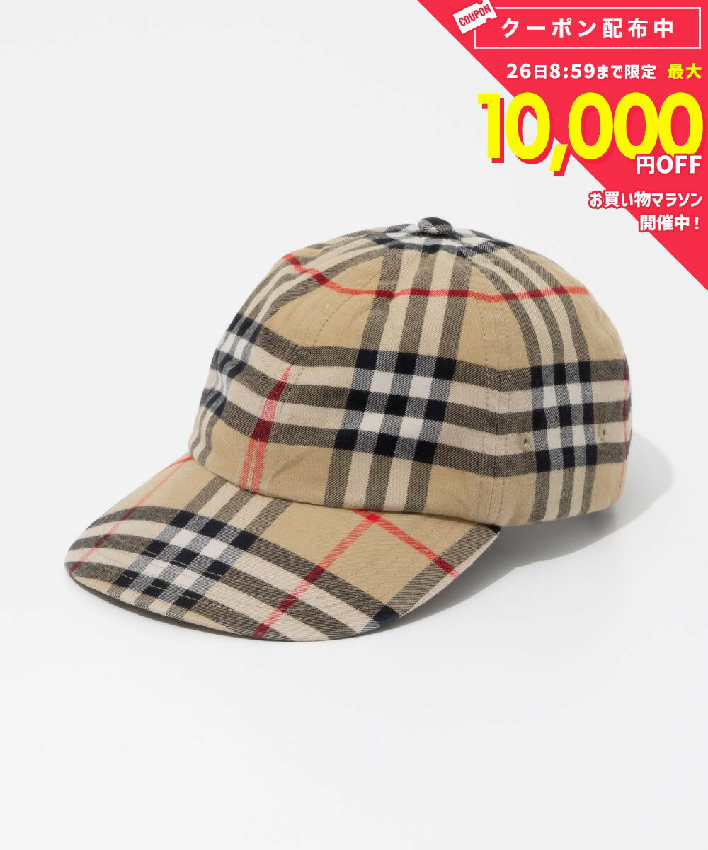 樂天商城 - バーバリー BURBERRY 8075641 帽子 ARCHIVE CHECK BSB メンズ レディース ファッション小物 チェックコットン ベースボールキャップ アウトドア ギフト 贈り物 記念 お祝い アーカイブベージュ XS S M L XL