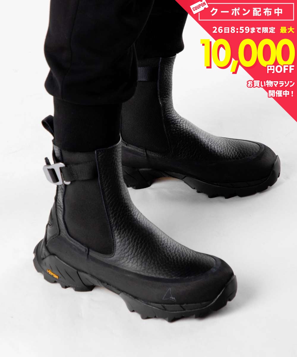 樂天商城 - ロア ROA NBUW170LE31 ブーツ Chelsea Boot レディース シューズ チェルシーブーツ レザー カジュアル アウトドア ビジネス 通勤 通学 黒 プレゼント ギフト ブラック 23.0〜24.5cm