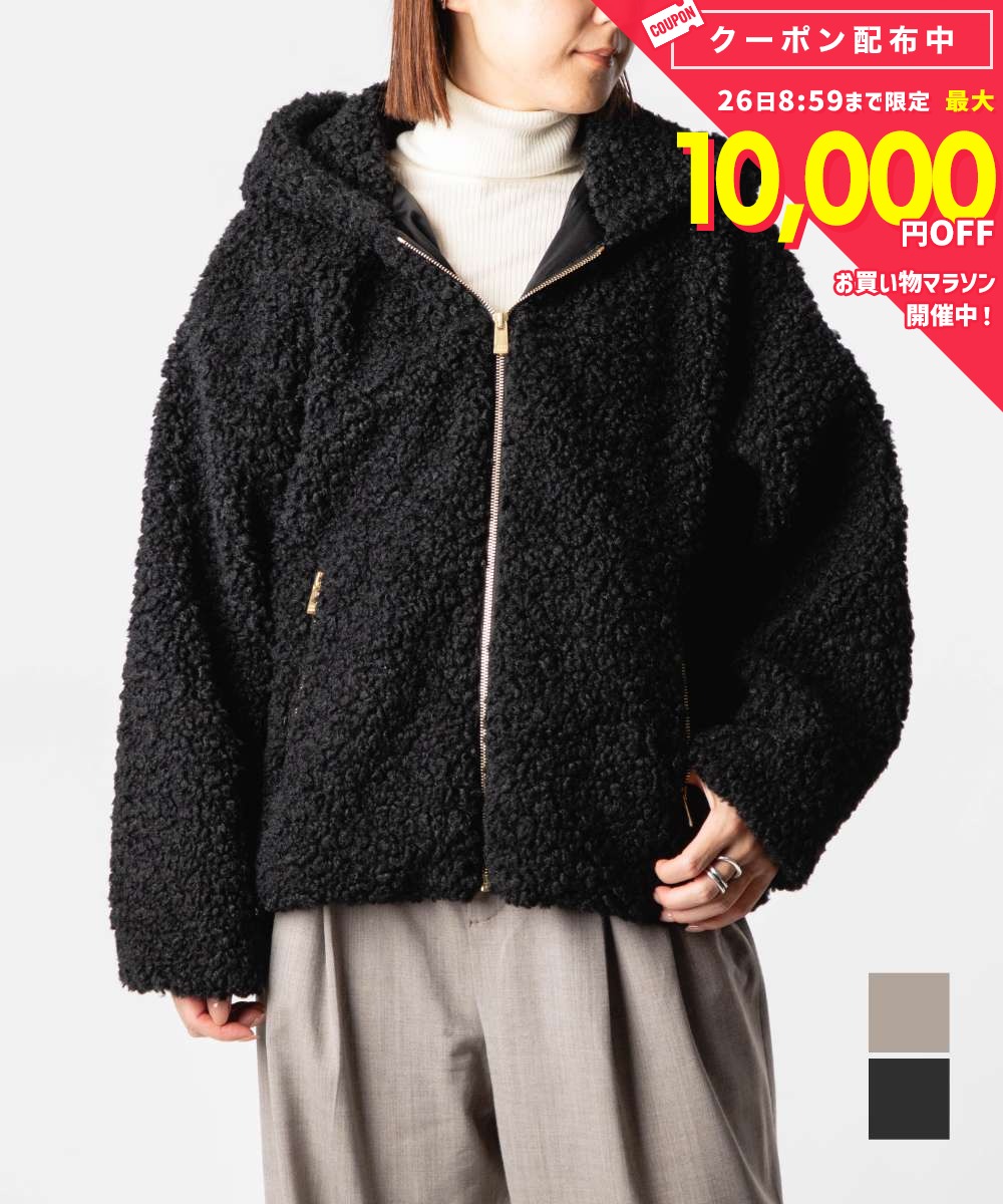 乐天商城 - タトラス TATRAS IPAMA BOA BLOUSON イパマ ボアブルゾン LJXA0042033588 ブルゾン ジャケット ボア レディース アウター