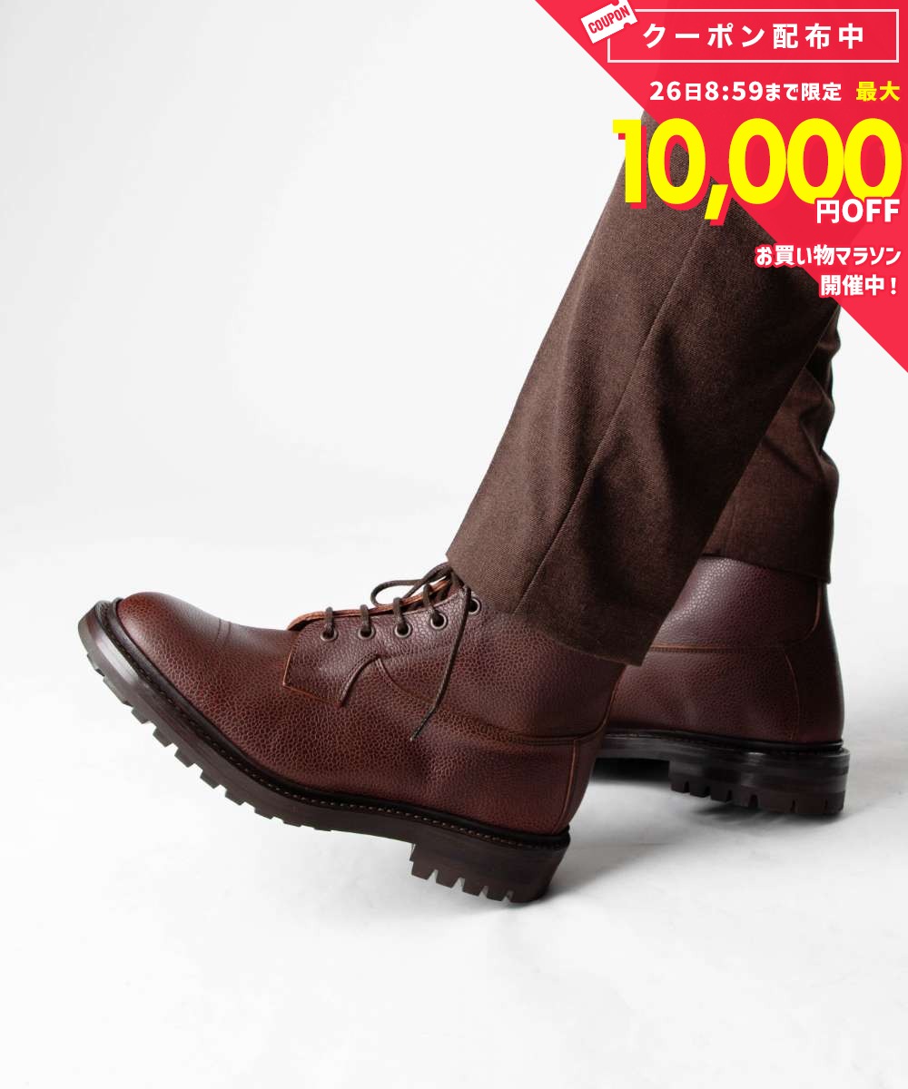 乐天商城 - トリッカーズ Tricker's GRASSMERE グラスミア LACE UP SHOES レースアップブーツ 6895 ブーツ メンズ シューズ
