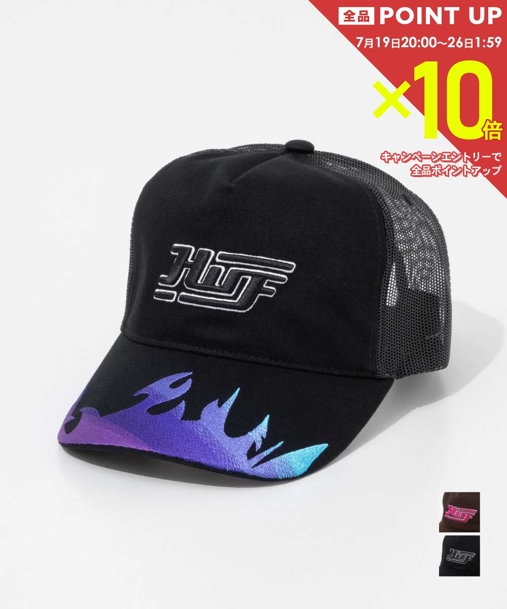  ハフ HUF EXHAUST TRUCKER エグゾースト トラッカー HT00887 キャップ ロゴ メンズ レディース 帽子