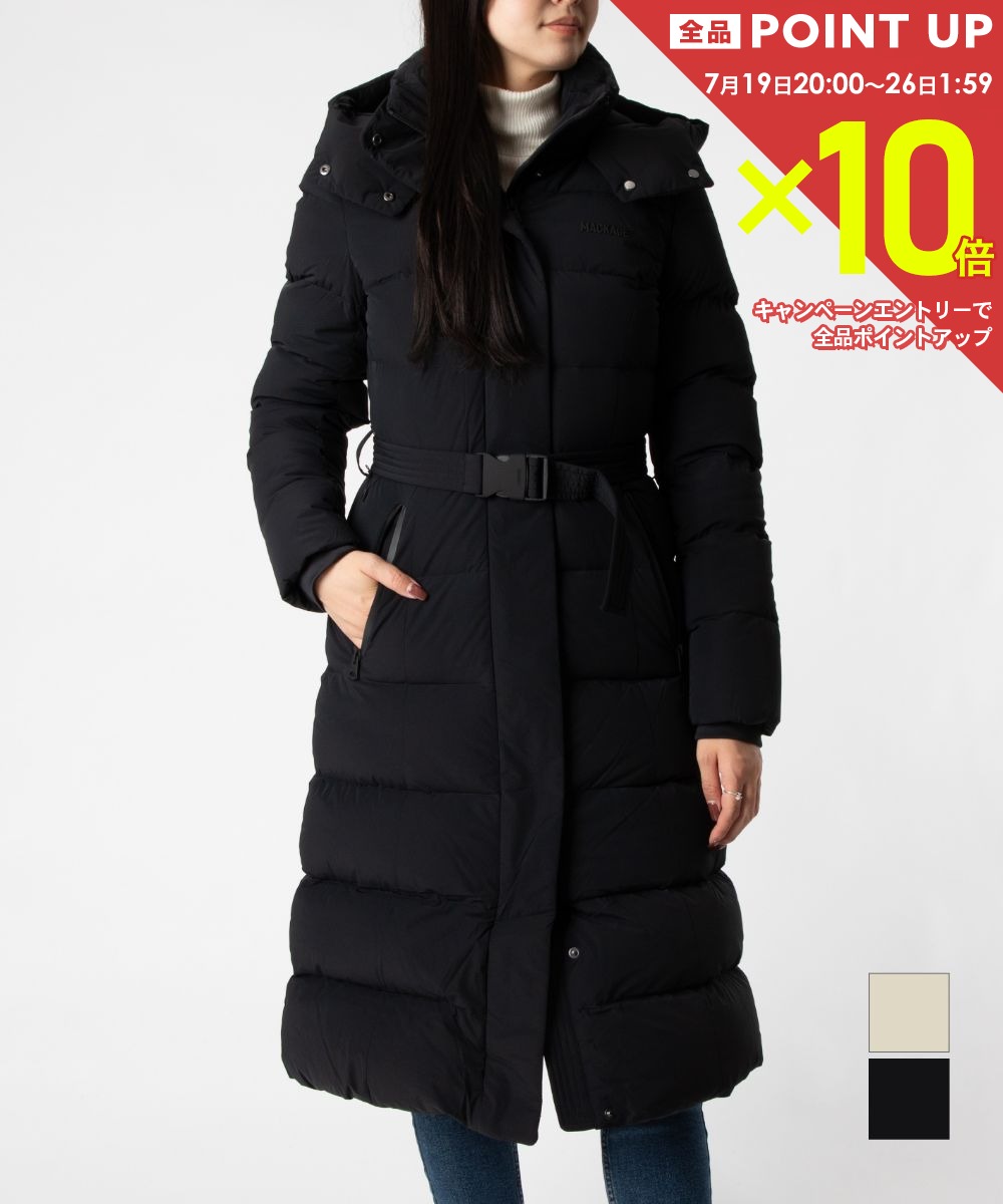 マッカージュ MACKAGE CORALIA-CITY Hooded Light Down Coat フード ライトダウンコート ダウンコート ロング丈 レディース アウター