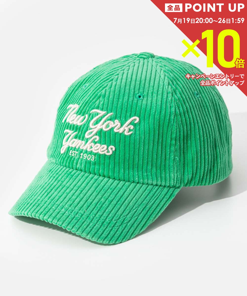  エムエルビーコリア MLB Korea Culsive Corduroy Unstructure Ball Cap クルーシブ コーデュロイ アンストラクチャー ボール キャップ NEW YORK YANKEES ニューヨークヤンキース 3ACP71026 ユニセックス 帽子