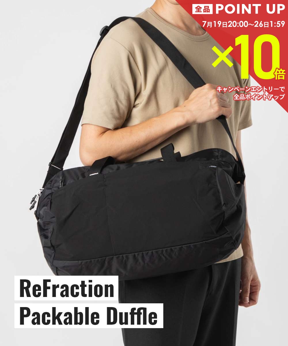  マタドール Matador MATOG2W01BK ダッフルバッグ Refraction Packable Duffle Bag メンズ レディース バッグ リフラクション パッカブル トラベル アウトドア カジュアル お出かけ ハイキング トレッキング キャンプ