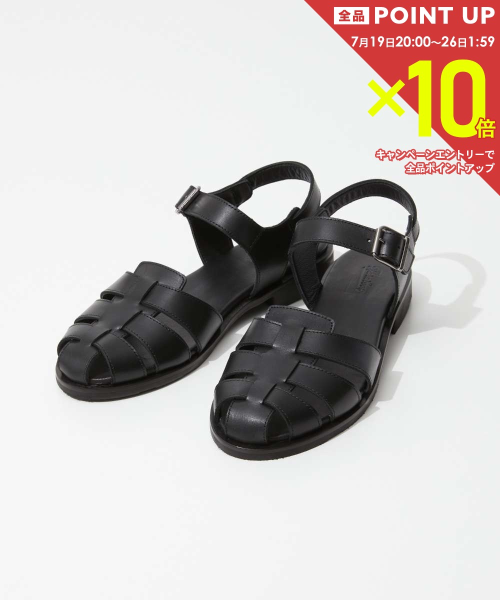  パラブーツ PARABOOT 233712 サンダル BILBAO ビルバオ レディース シューズ レザー バックストラップ 革靴 本革 カジュアル エレガント 編み込み プレゼント ギフト ブラック 23.0〜25.5cm