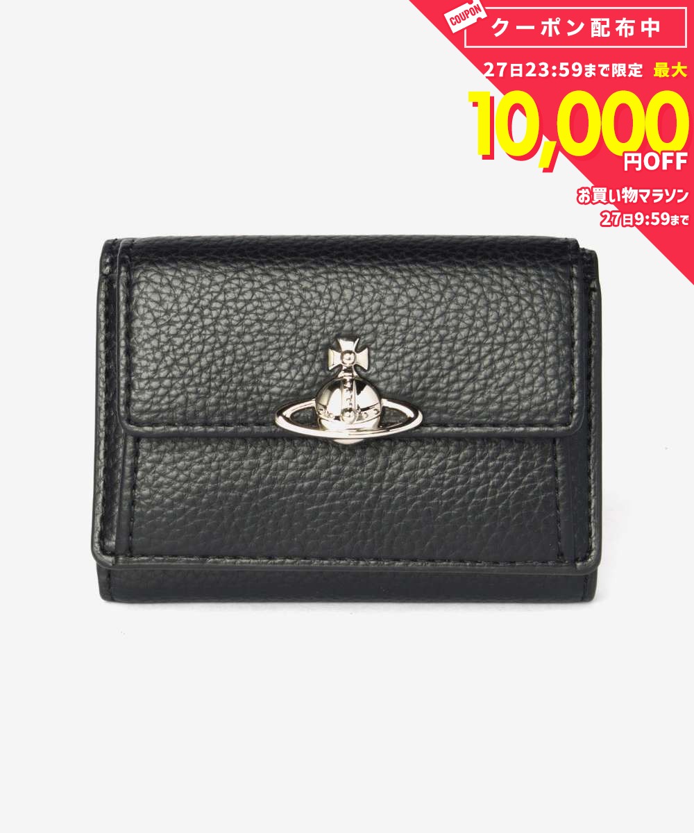 비비안 웨스트 우드 Vivienne Westwood SMALL FLAP PURSE 스몰 플랩 퍼스 5115002TW S000D 트라이 배 지갑 여성 지갑