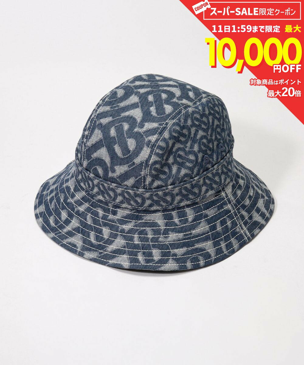 バーバリー BURBERRY 8057405 帽子 メンズ レディース ファッション小物 モノグラムモチーフ デニム バケットハ u-stream-10038881 U-STREAM パッケージ画像