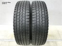 中古 スタッドレスタイヤ ダンロップ ウィンターマックス SV01 165/80R14 LT 97/95N (165R14 8PR 相当) 2本 中古 スタッドレスタイヤ 【中古】