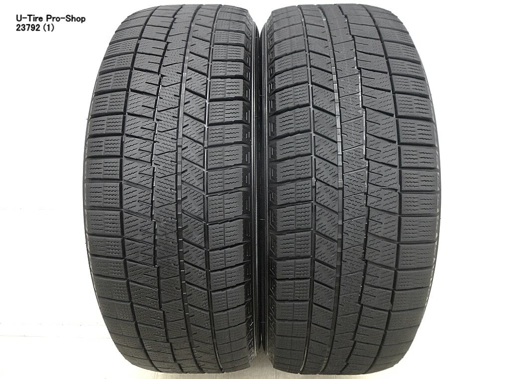 中古 スタッドレスタイヤ ダンロップ　ウインターマックス WM03　215/55R18　2本　中古 スタッドレスタ..