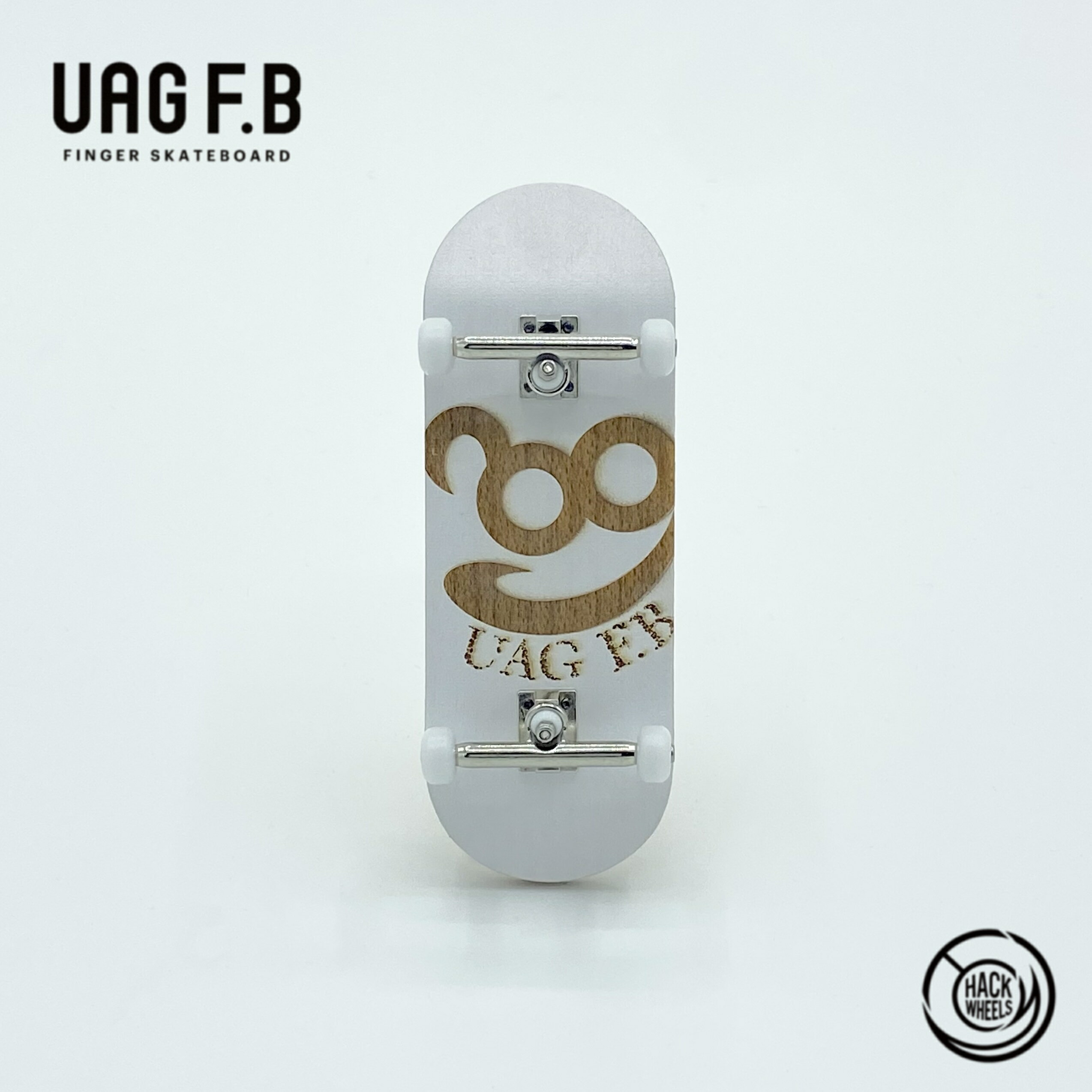 UAG F.B ץץ꡼ LASER GRAPHIC Deka logo-White / finger skate board / إ / إܡ