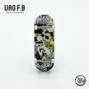 UAG F.B プロコンプリート Times Yellow 指スケ 指スケボー フィンガーボード 送料無料 知育玩具 スポーツトイ 木製 おもちゃ 組立済み 小...