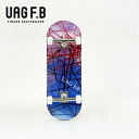 UAG F.B プロコンプリート / PoisonBLUE / finger skate board / 指スケ / 指スケボー