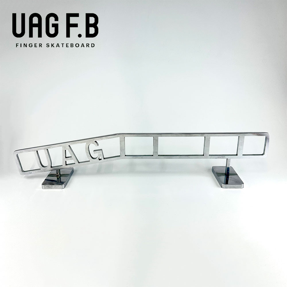 UAG F.B  / UAG Handrail - 硬質クロムメッキ / 指スケ / セクション / レール / 指スケボー